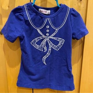 Kana Kids Shirt with Bow Design